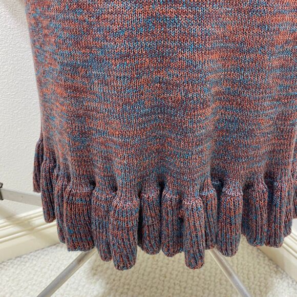 Anthropologie Amour Vert Alaya Organic Cotton Sweater Dress Size Medium - Picture 9 of 12